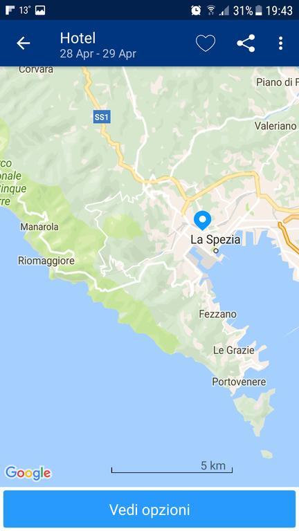 Cinqueterre Behind Hotell La Spezia Eksteriør bilde